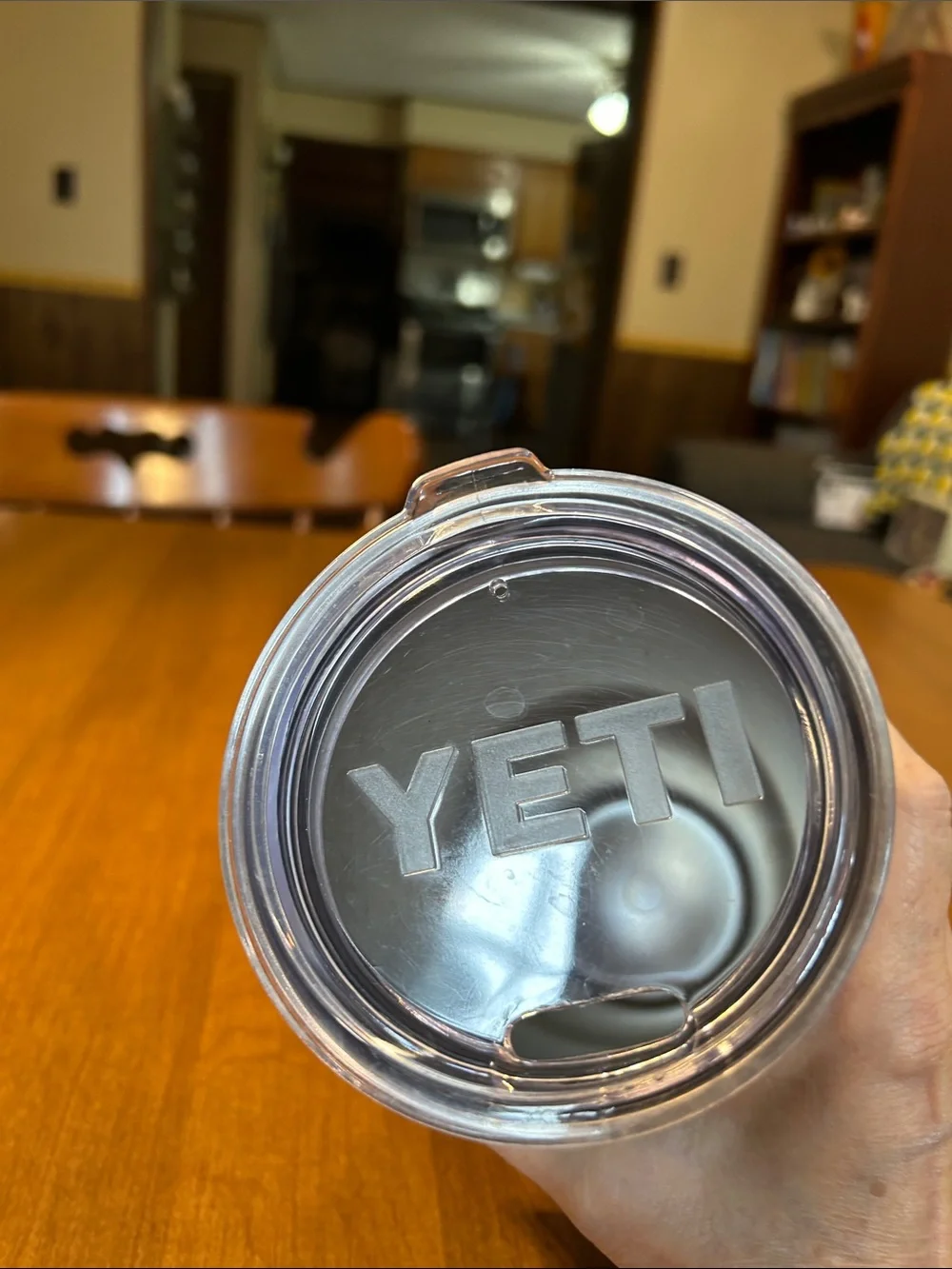 Yeti Maroon and White Marble Insulated Tumbler 30 oz